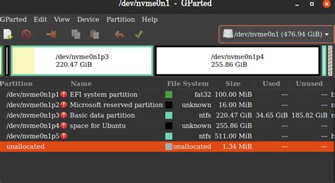 ubuntu not cloning partition